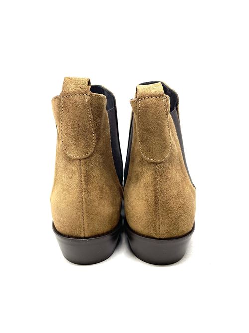 Chelsea Boots mit quadratischer Spitze IL LACCIO | JOLYN3555CAMOSCIOWHISKY